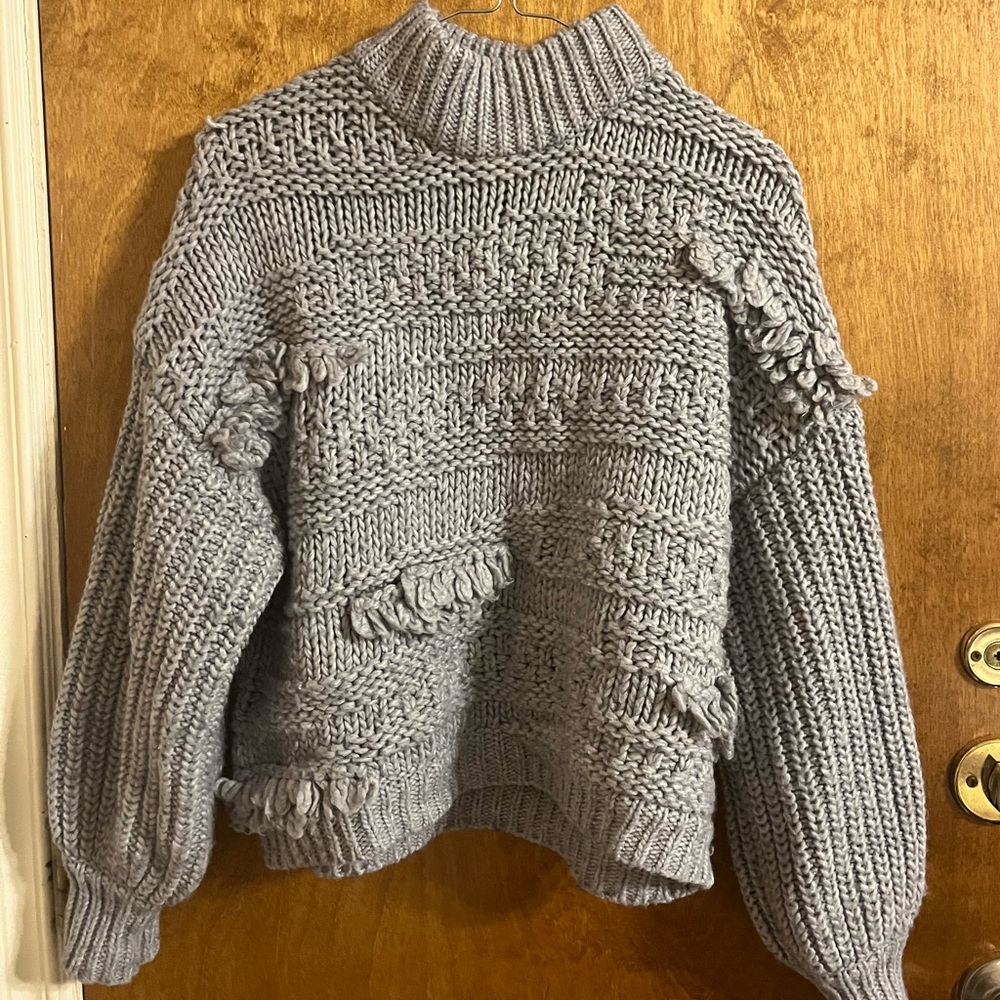 Light blue/ grey size medium sweater from target